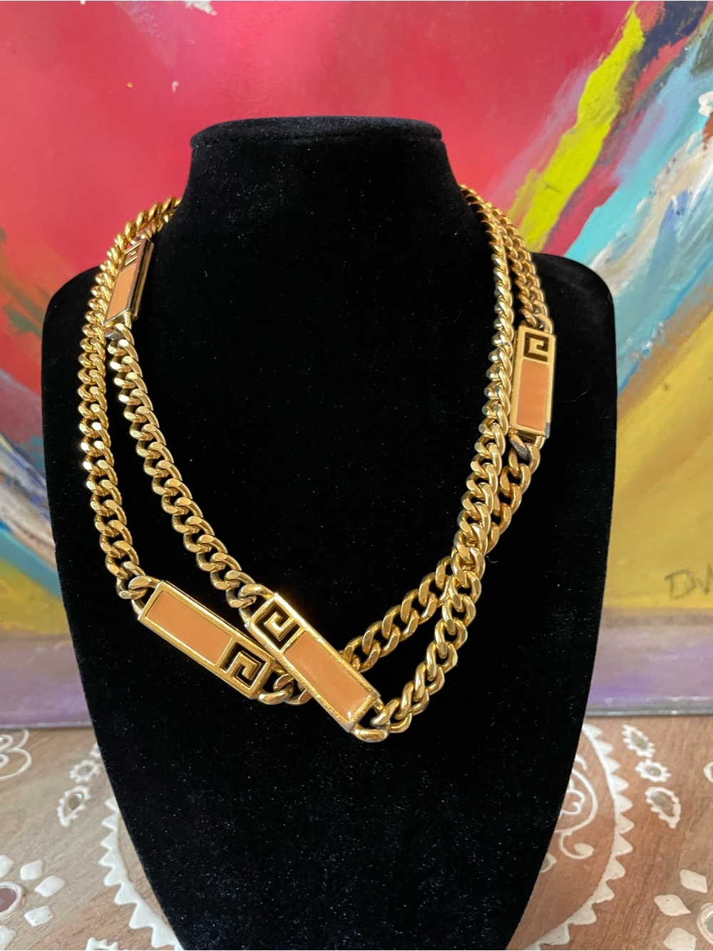 Givenchy Curb Chain Necklace